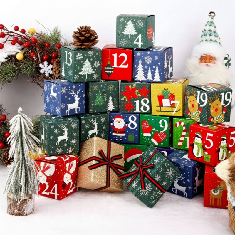 RB-210 Weihnachts-Faltschachtelkarton