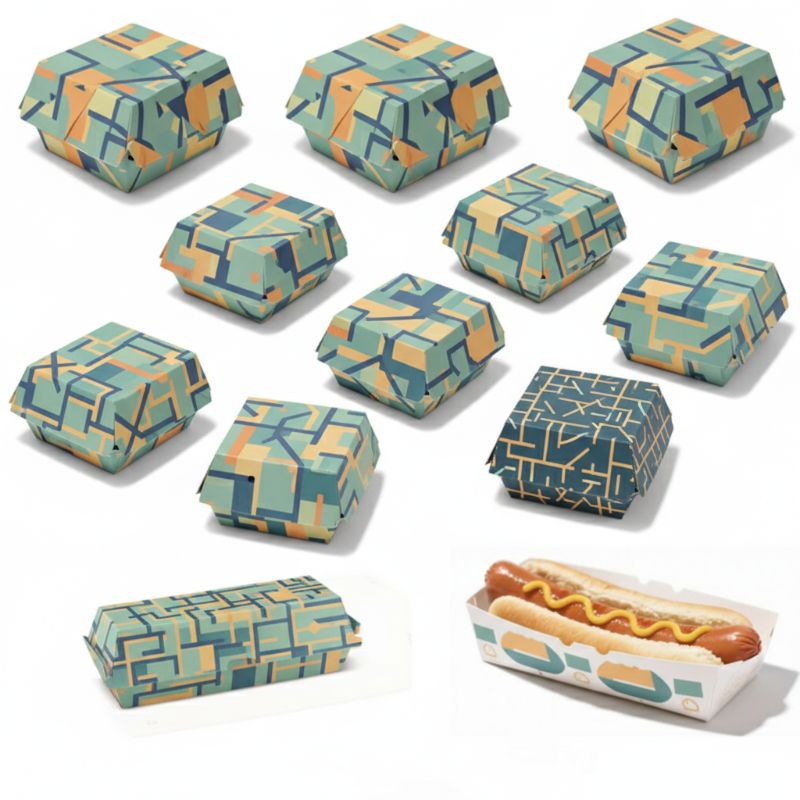 RB-215 Starre Burgerbox