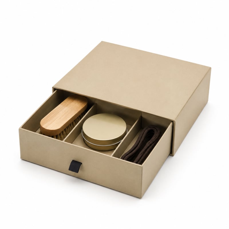 Schubladenbox für Sneakerpflege