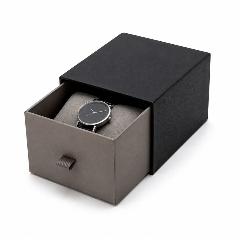 Schubladenbox für einzelne Uhr