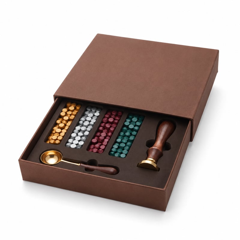 Schubladenbox für Wachssiegelsets
