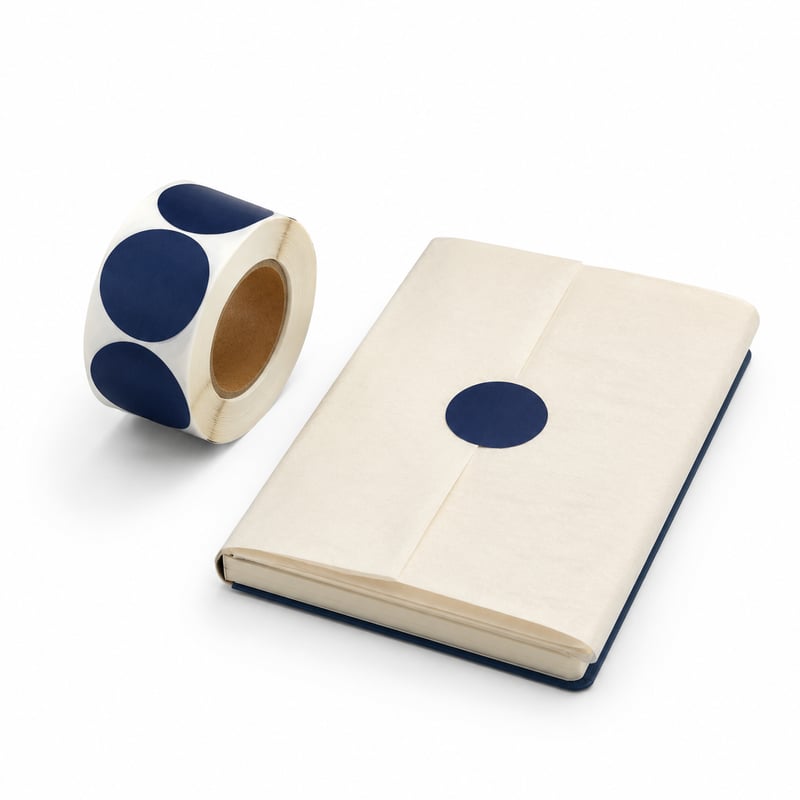 Verschlussetiketten für Notizbücher