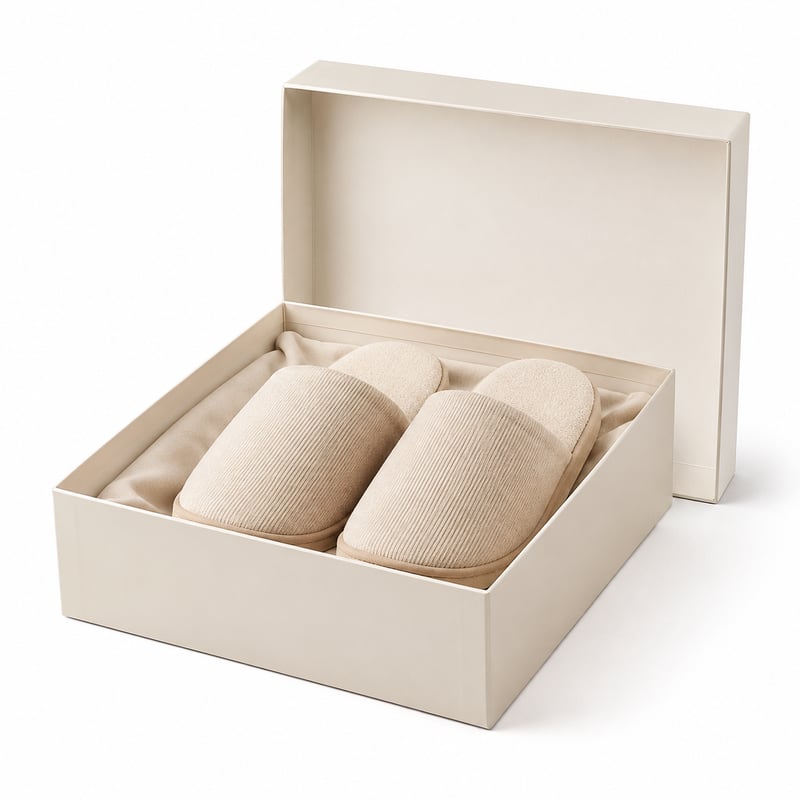 Geschenkbox für Hausschuhe