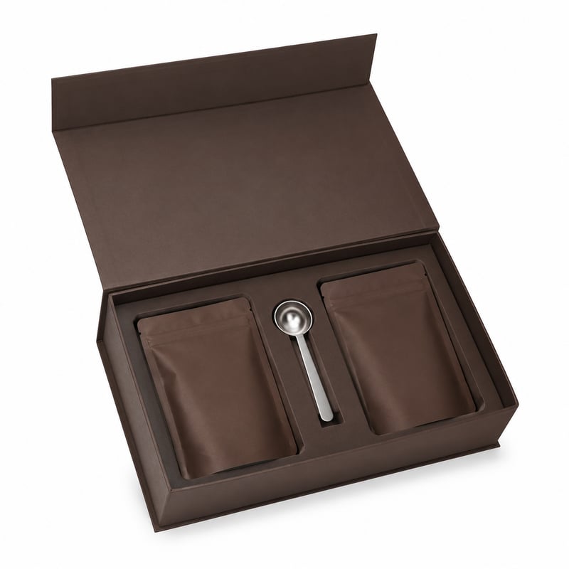 Magnetbox für Kaffeegeschenke
