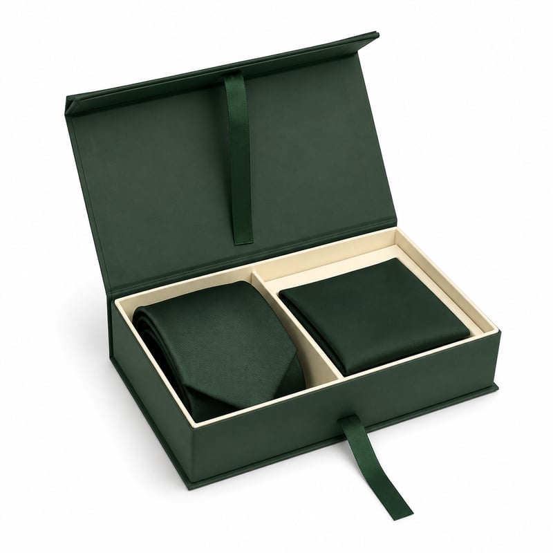 Box für Krawatte und Einstecktuch