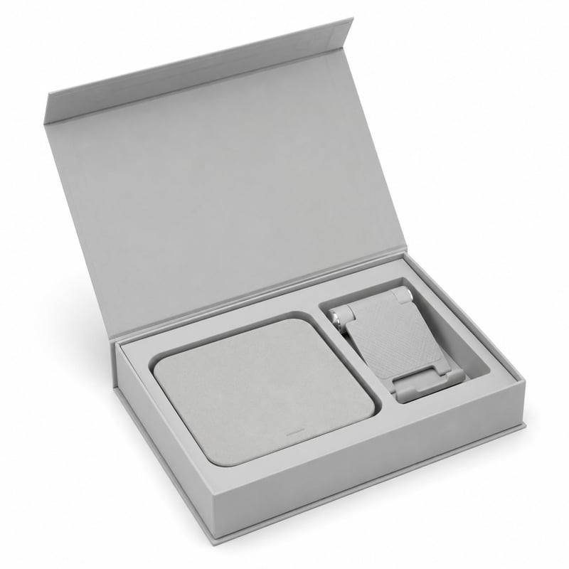 Magnetbox für Schreibtisch-Technik