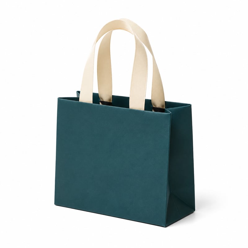 Mini-Papiertasche für Schmuck