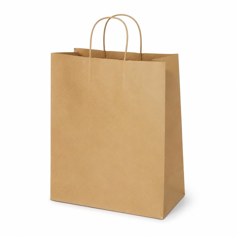 Papiertasche für Kunsthandwerksmärkte