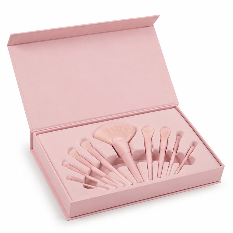 Starre Box für Make-up-Pinsel