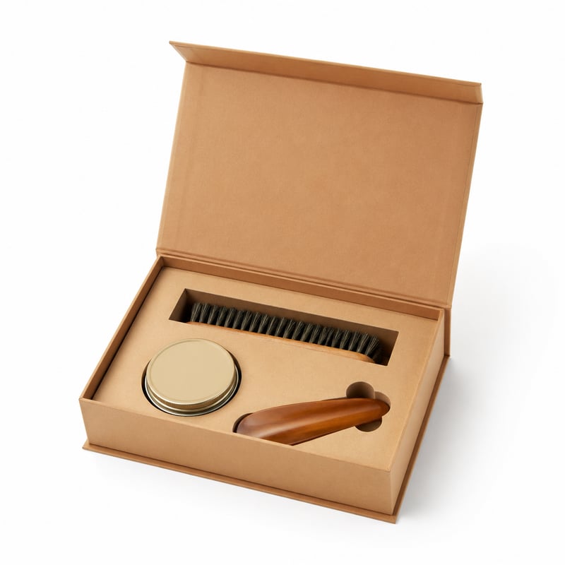 Stülpdeckelbox für Schuhpflege