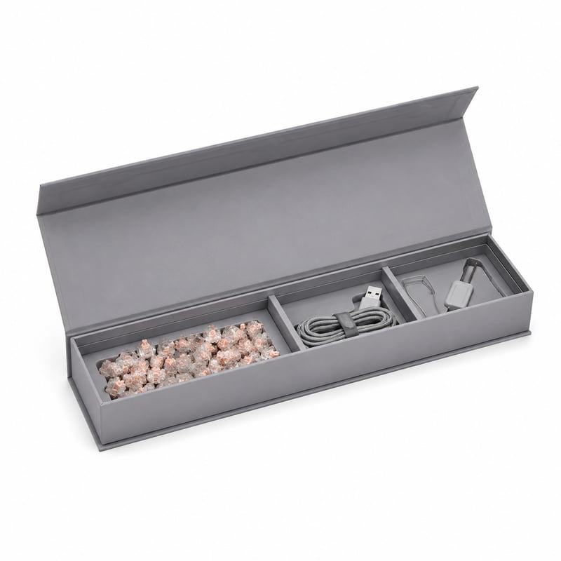Starre Box für Tastaturzubehör